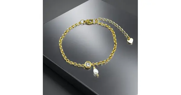 Sparkle Pearl Bracelet