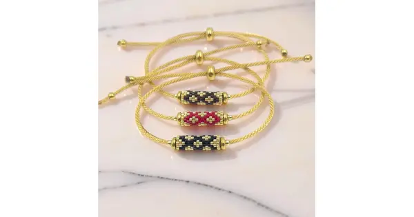 Geometric Glide Bracelet