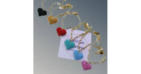 Bubble Heart Bracelet
