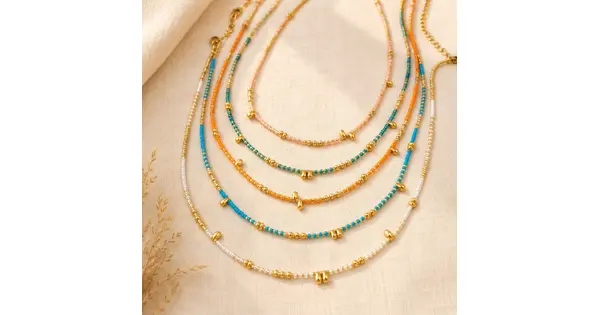 Solara Beaded Necklace