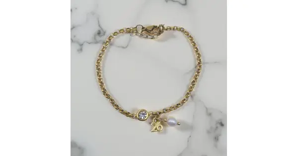 Lucky 26 Pearl Bracelet