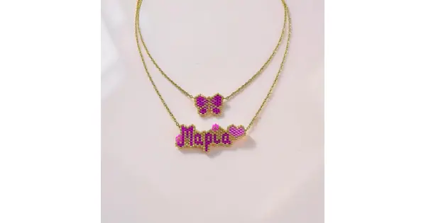 Name with Hearts Necklace