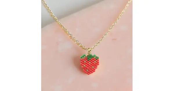 Strawberry Necklace