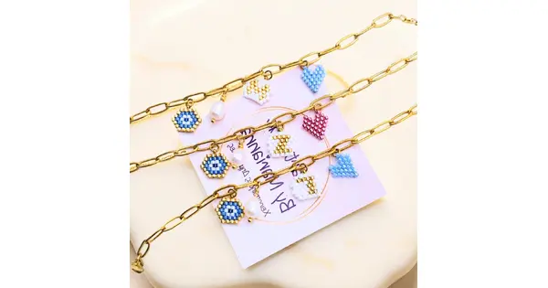 Heart Letter Bracelet