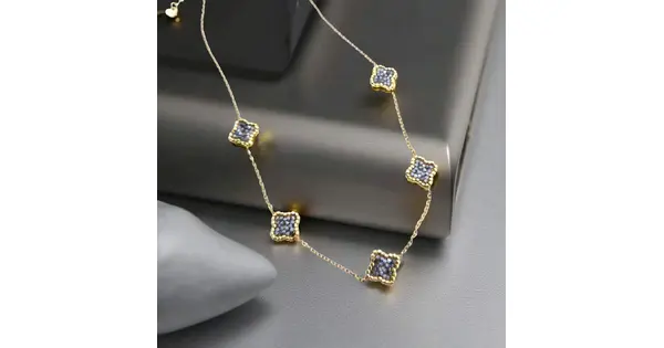 Five Clovers Necklace