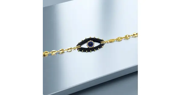 Angels Eye Gold Bracelet