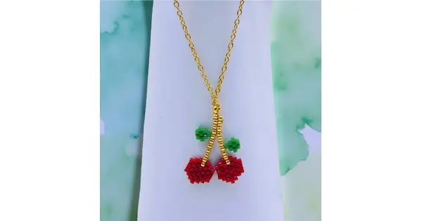 Crunchy Cherries Necklace