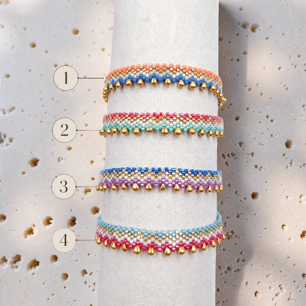 WAVE MOSAIC Collection Bracelets - 4