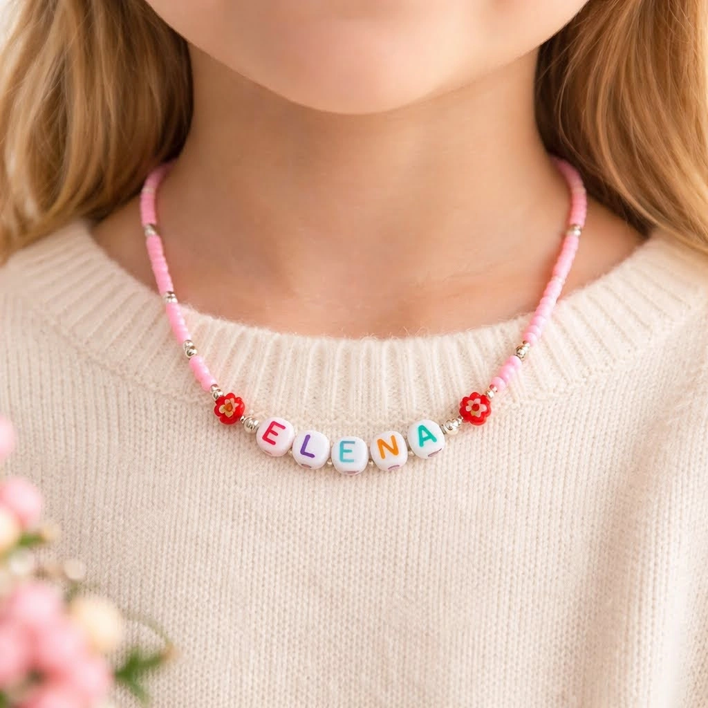 Colourful Name Necklace - 3