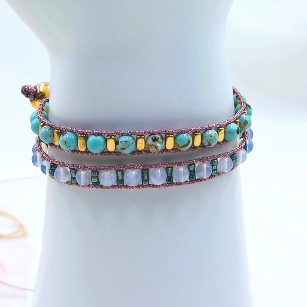 Aegean Breeze Wrap Bracelet - 3