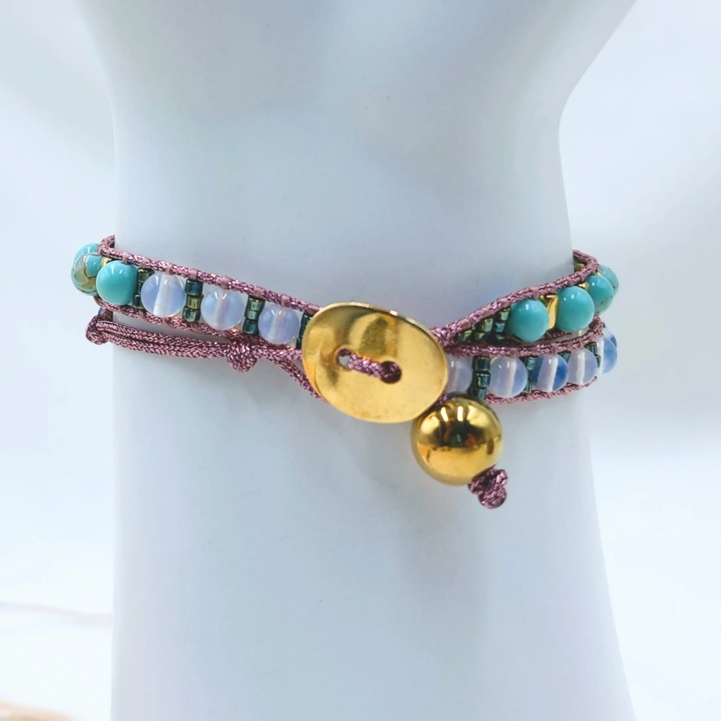 Aegean Breeze Wrap Bracelet - 4