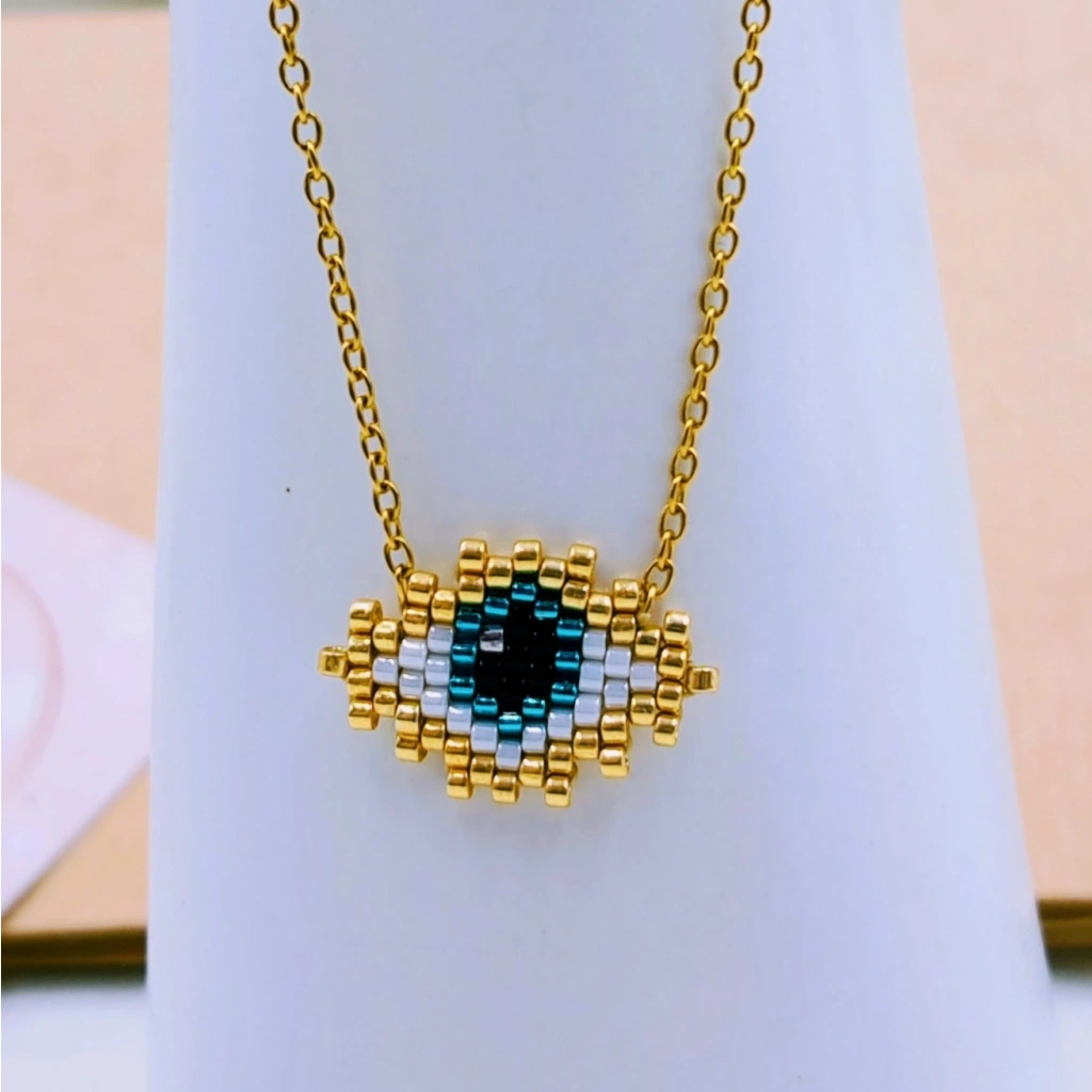 Eye Lashes Necklace - 2