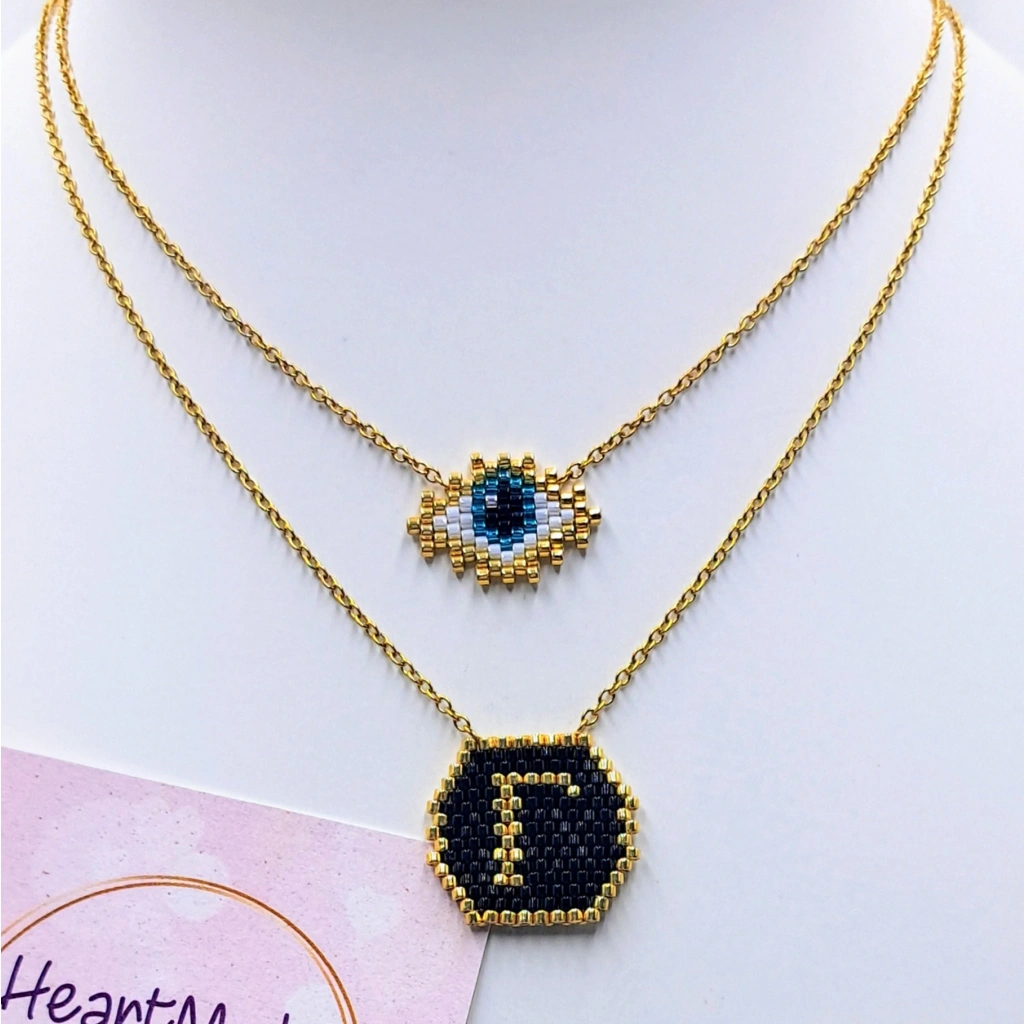 Eye Lashes Necklace - 5
