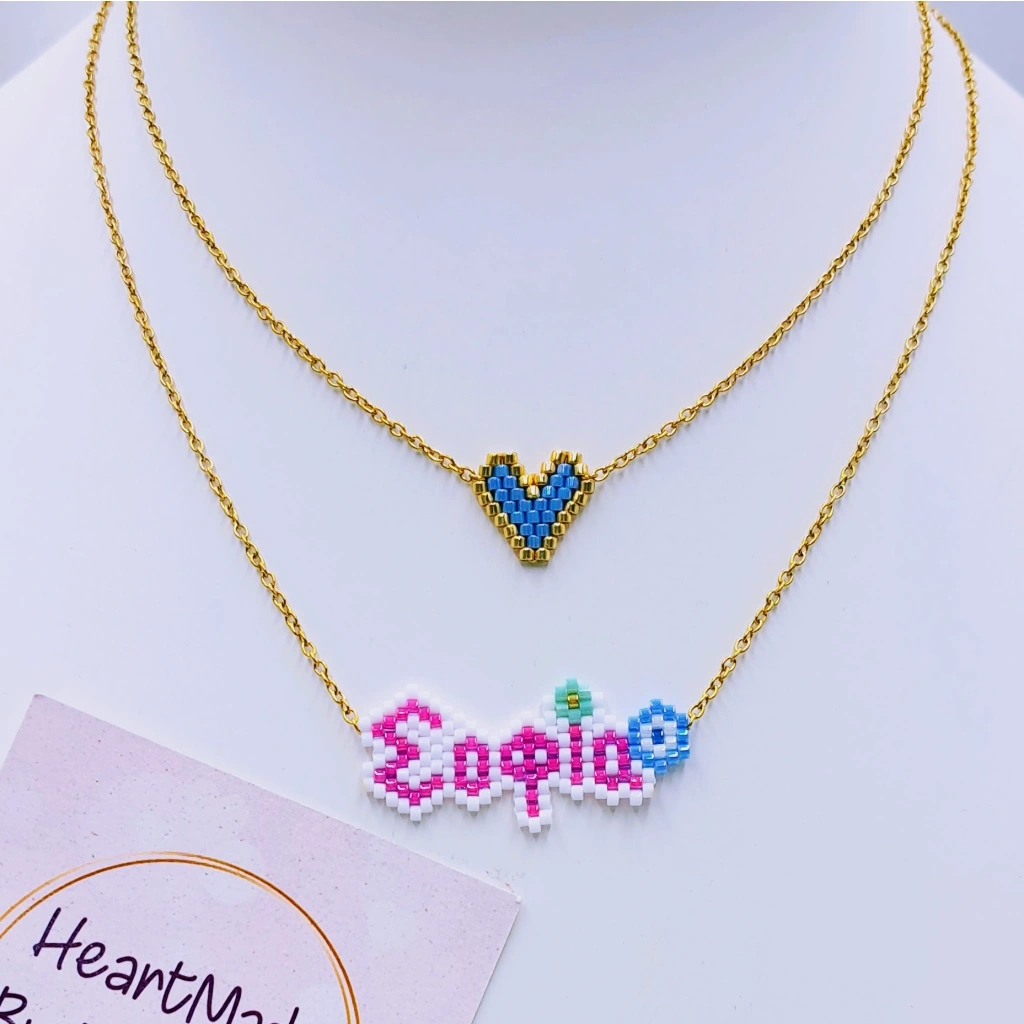 Name with an Eye Necklace - 11