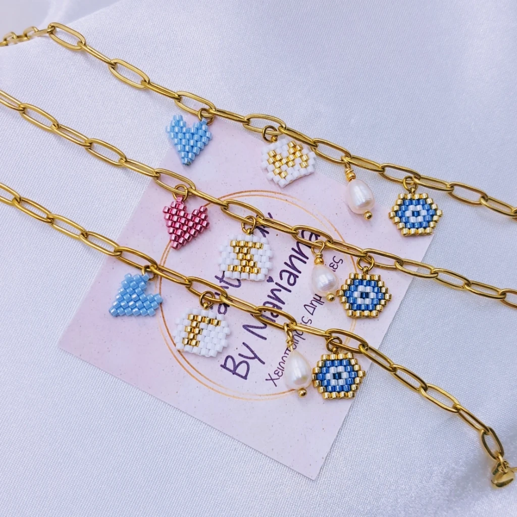 Heart Letter Bracelet - 4