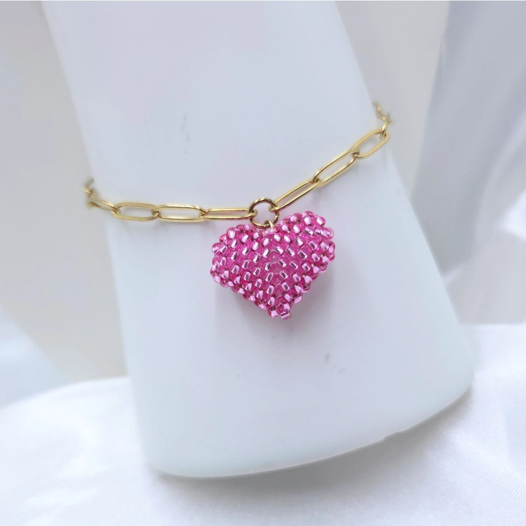 Bubble Heart Bracelet - 6