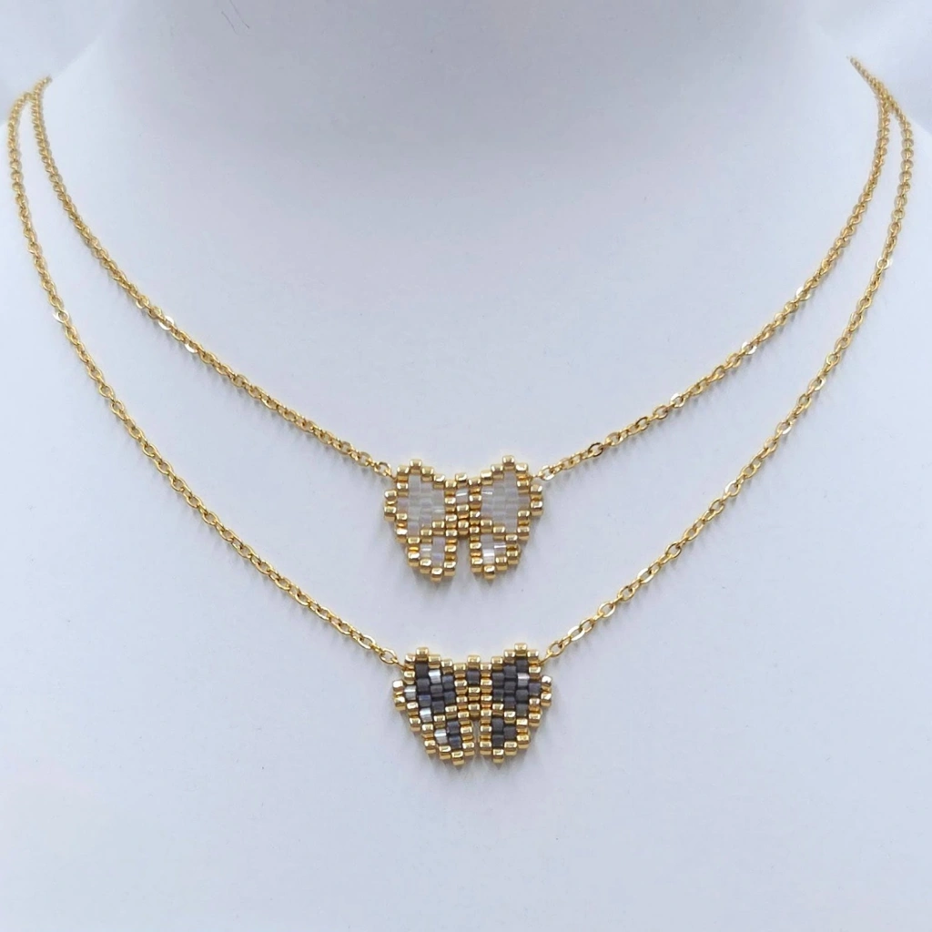 Delicate Bow Necklace - 2
