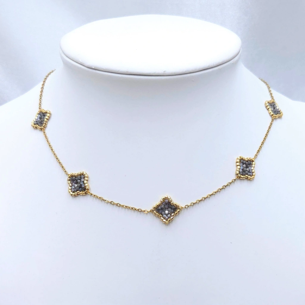 Five Clovers Necklace - 2