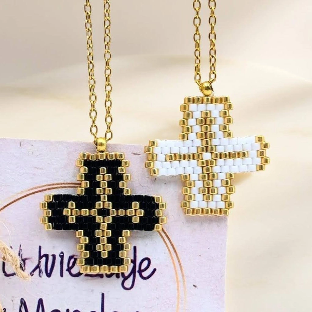 Greek Cross Necklace - 1