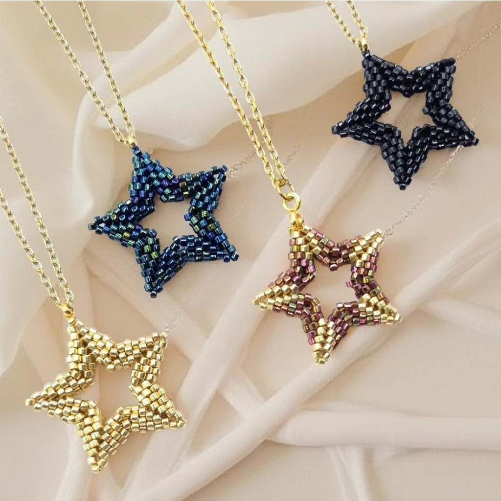 Lux 3D Star Necklace - 1