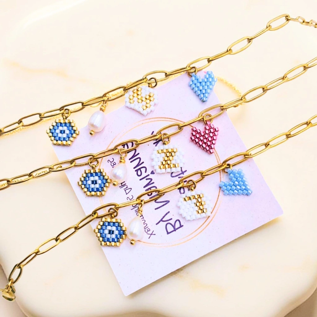 Heart Letter Bracelet - 1