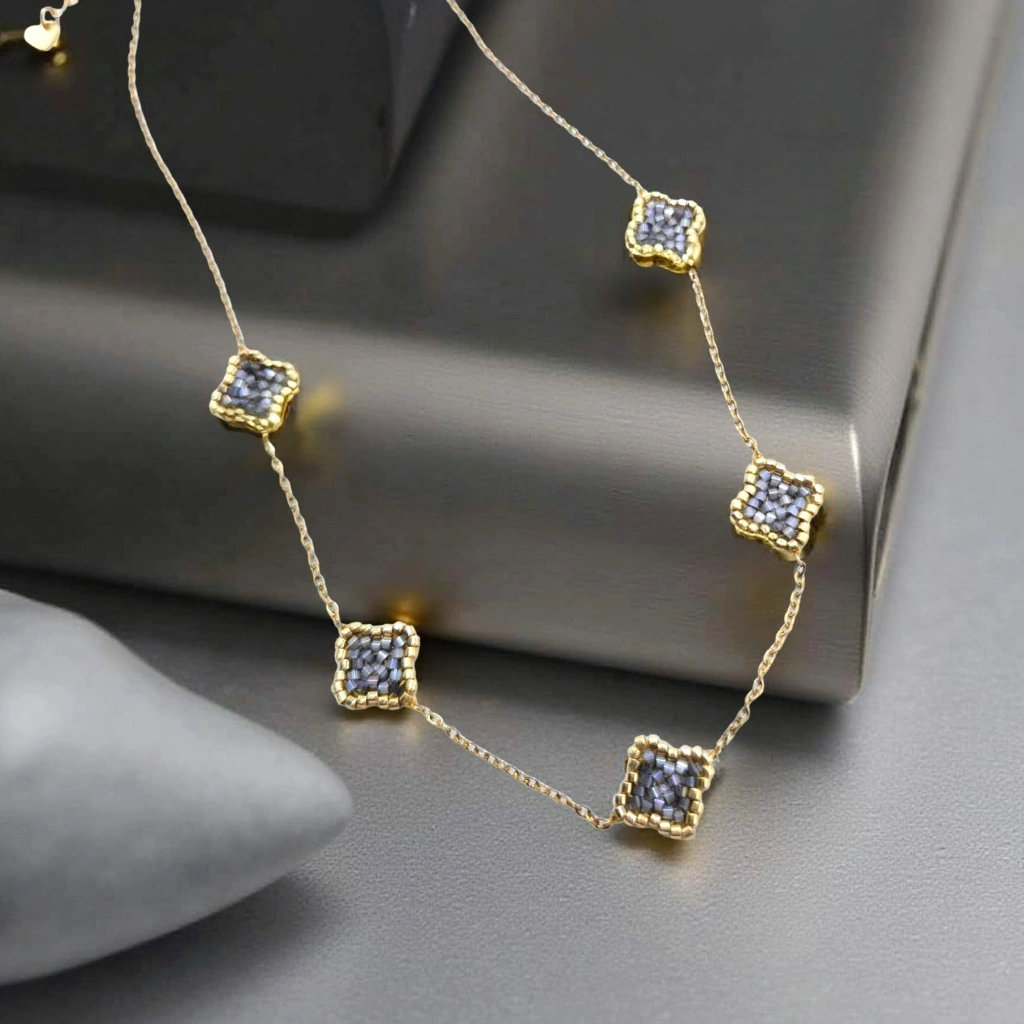 Five Clovers Necklace - 1