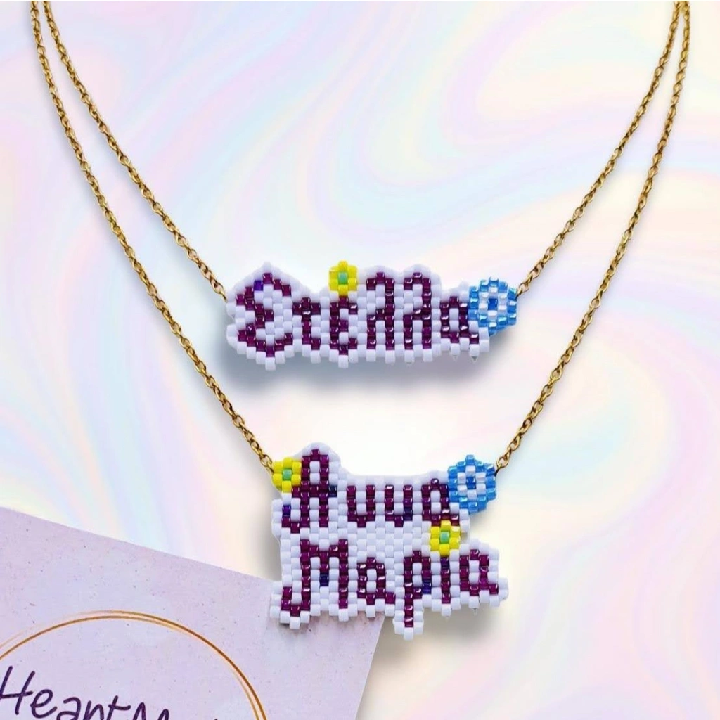 Name with an Eye Necklace - 3
