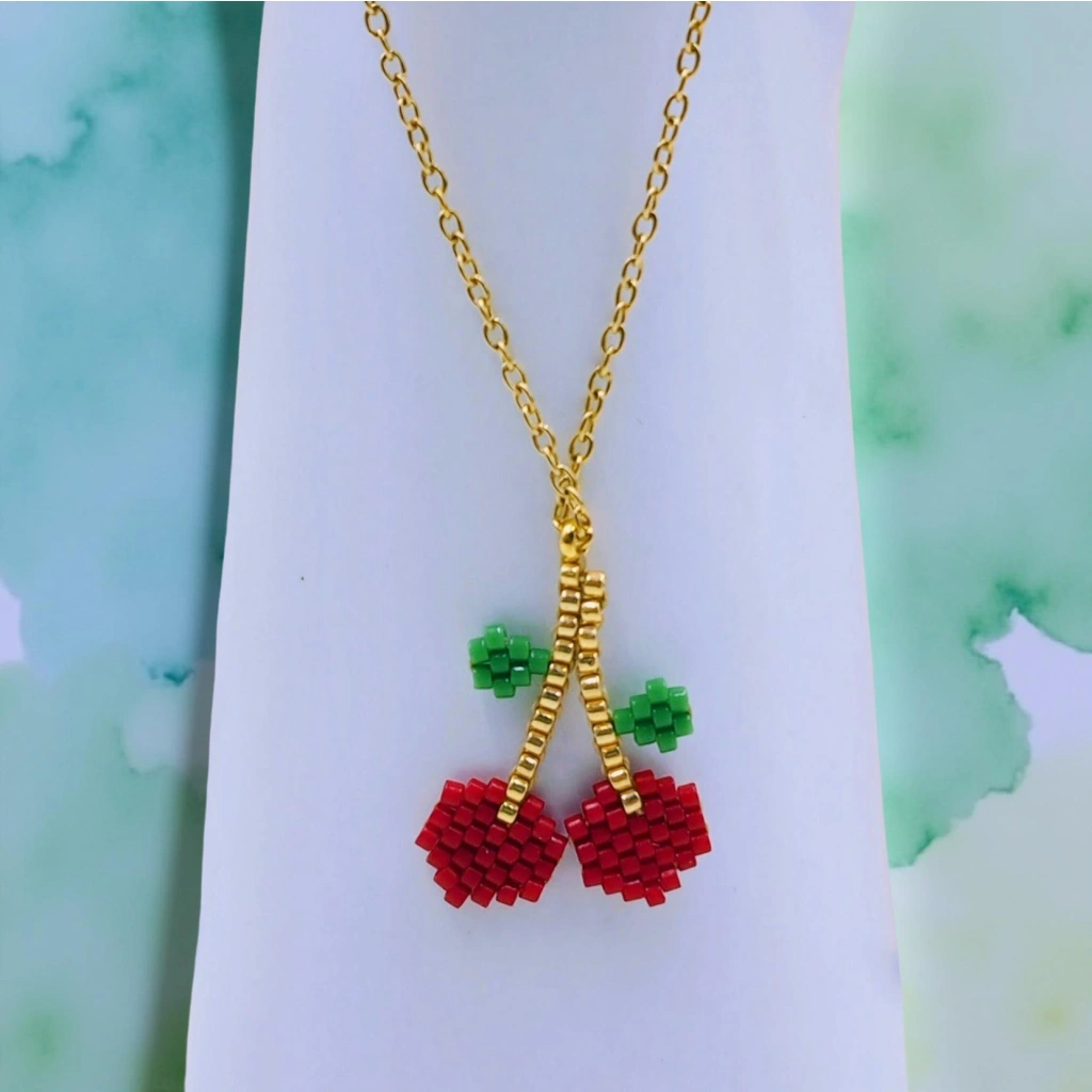 Crunchy Cherries Necklace - 1