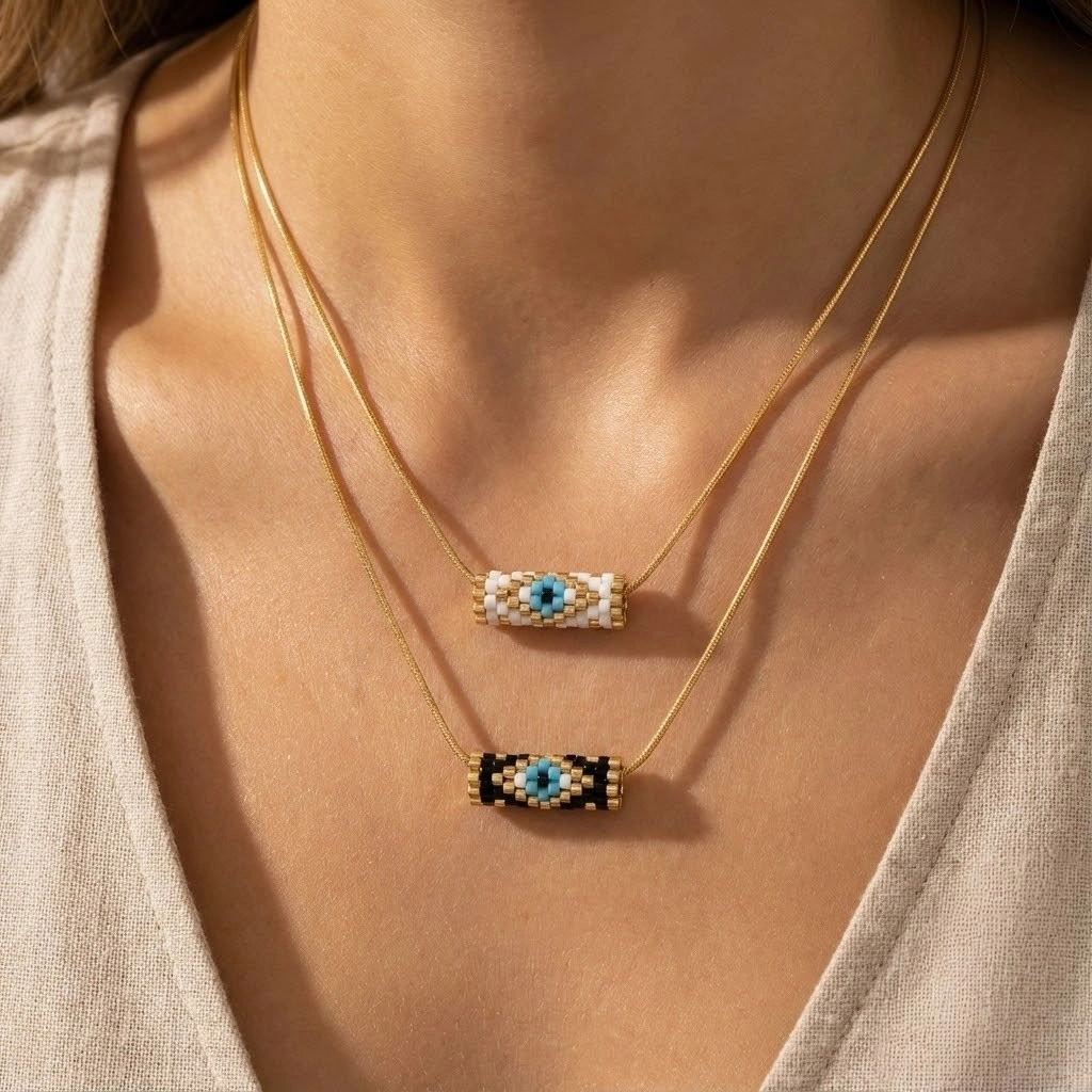 Barrel Eye Necklace - 3
