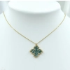 Flower Cross Necklace - 2