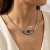 Angels Eye Silver Necklace - 3