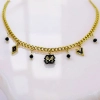Monogram & Charms Necklace - 4