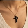 Latin 3D Cross Necklace