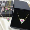 Rose Heart Necklace - 6