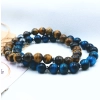 Blue & Gold Tiger Eye Bracelet - 2
