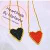 Triangle Heart Necklace - 5