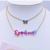 Name with an Eye Necklace - 10