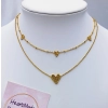 Three Tiny Hearts Necklace - 8