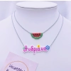 Watermelon Slice Necklace - 2