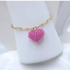 Bubble Heart Bracelet - 6