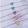 Satin Heart Bracelet - 2
