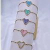 Satin Heart Bracelet - 3