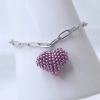 Bubble Heart Bracelet - 5