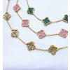Five Clovers Necklace - 4