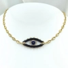 Angels Eye Gold Necklace - 2
