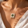 Sea Glass Eye Necklace - 2