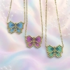 Spring Butterfly Necklace - 4
