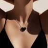 Bubble Heart Necklace - 2