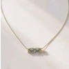 Silk Satin Barrel Necklace - 6