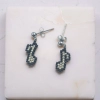 Λαμπάδα Musical Notes Earrings - 3